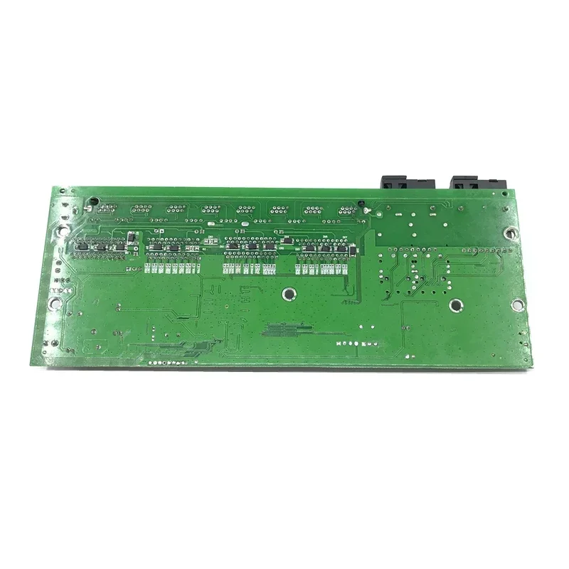 PoE terbalik sakelar Ethernet Gigabit, 10/100/1000M Mode tunggal serat optik 8 RJ45 dan 2 SC Fiber Motherboard1.25G 20KM