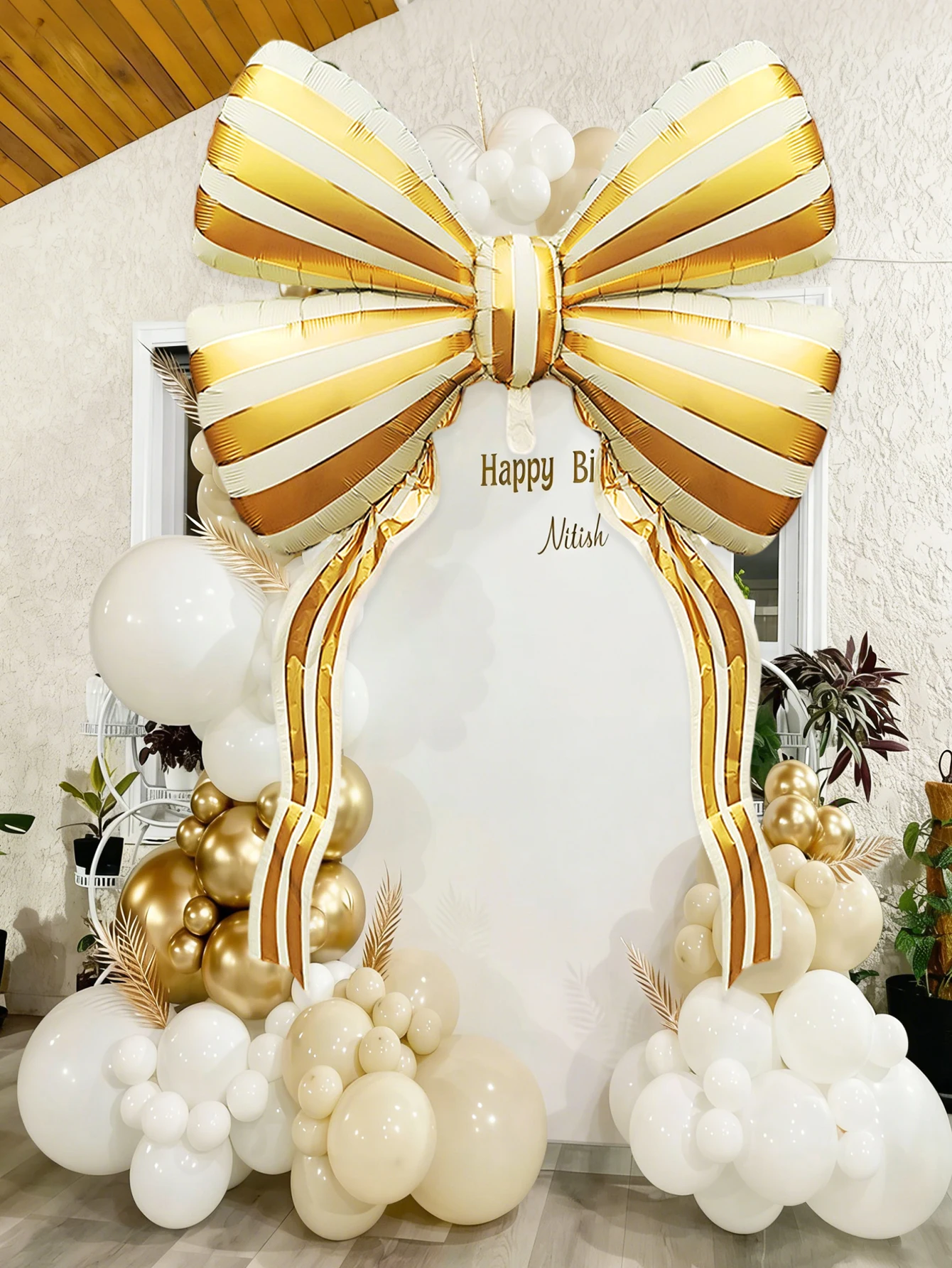 1Pc Bow-Shaped Foil…
