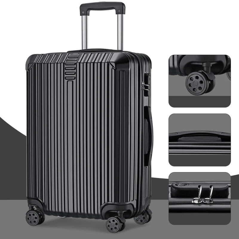 Trolley Travel Bag Set, Rolling Bagagem, Spinner Trunk Suitcase, Alta Qualidade, New Travel Bag, Frete Grátis