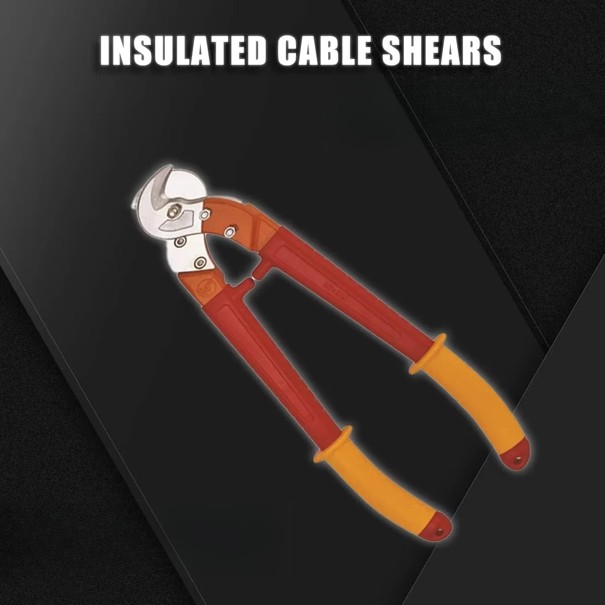 Insulated Cable Cutter 600/800mm VDE 1000V, High Voltage Resistant, Non-slip Handle for Electrical Maintenance Use