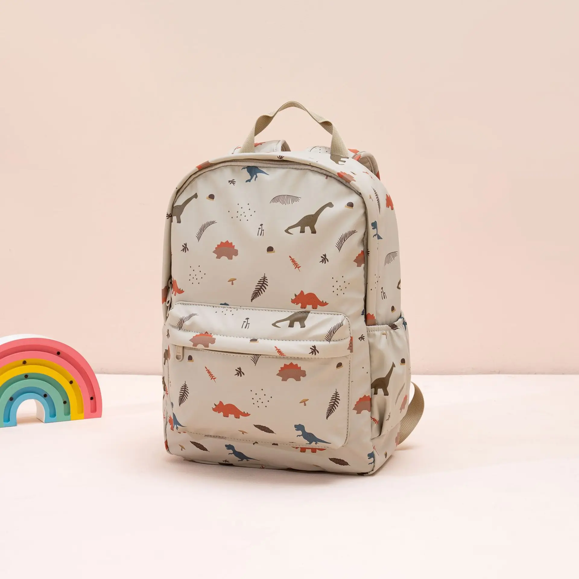 Sac à Dos Imperméable avec Imprimé de Dessin Animé pour Mère et Enfant, Sacoche pour Maternelle, Automne et Hiver