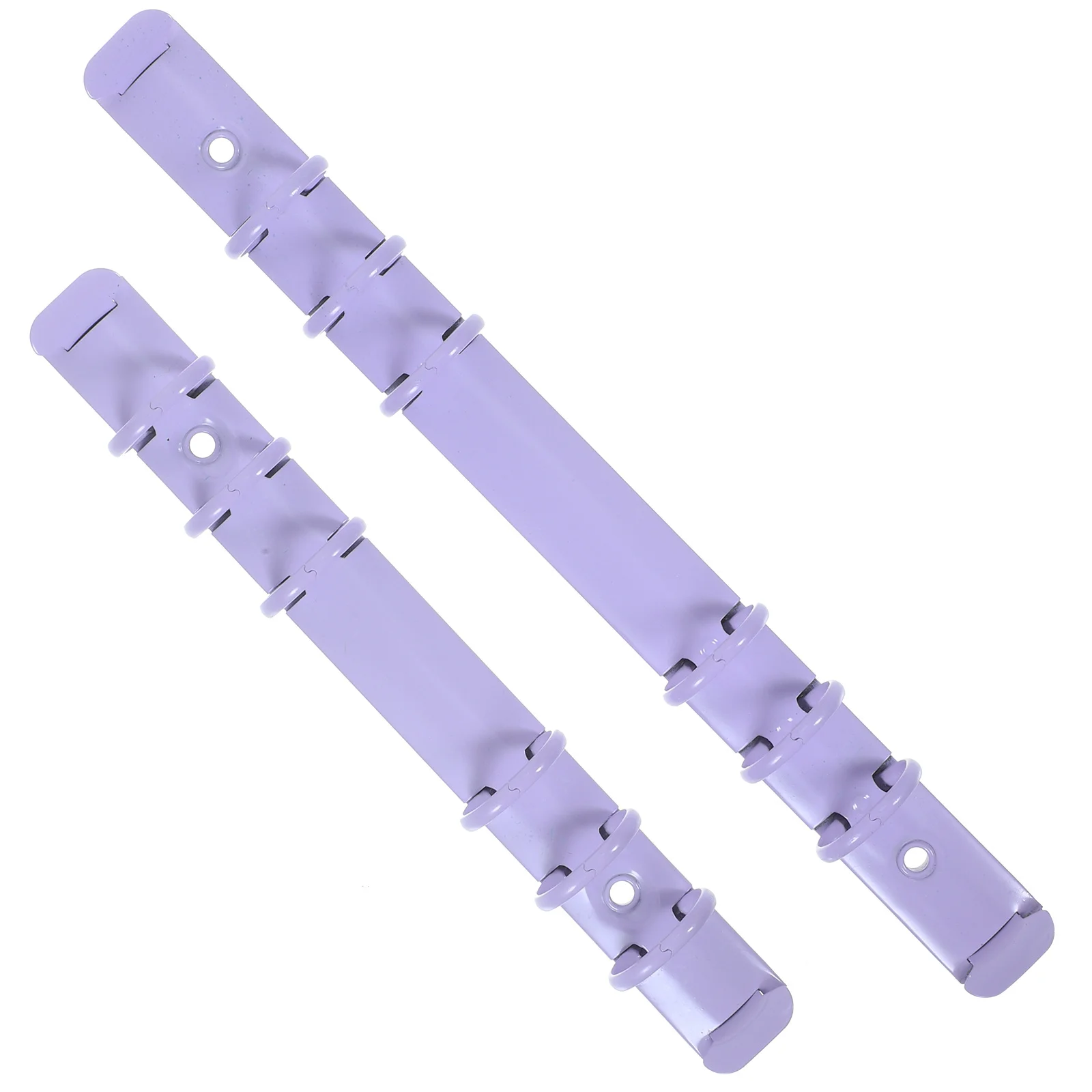 2 pezzi raccoglitori a fogli mobili in metallo inserti per colonna vertebrale clip per notebook pianificatore raccoglitore organizzatore forniture fai da te raccoglitore organizzatore