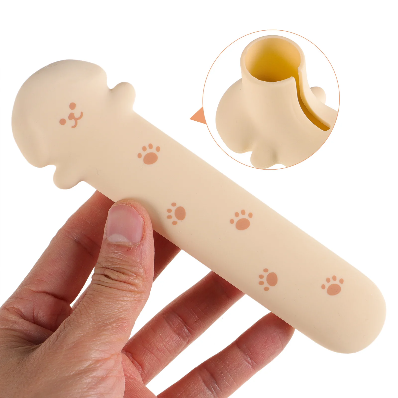 

Sleeve Anti-Collision Silicone Protective For Home Bathroom Bedroom Sturdy Soft Guardreplacement Handle Cover Door