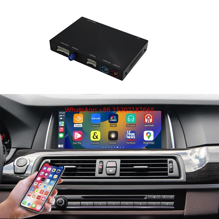 

2012-2016 Car Multimedia Player Wireless Upgrade Interface Carplay Box for Series 1 Android Auto