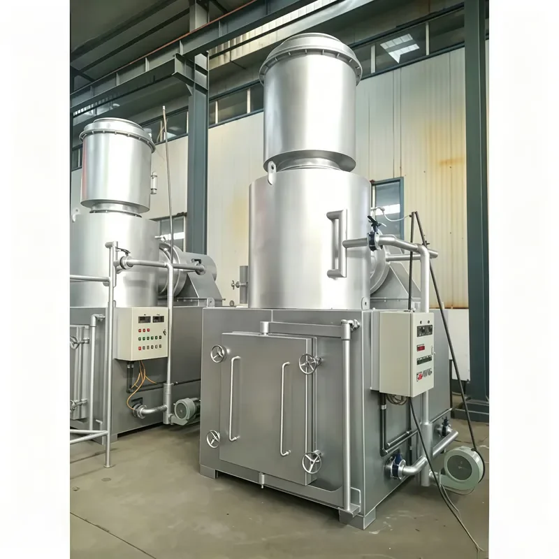 J ANTON BOILER Industrial Incinerator Negative Pressure Fully Sealed 3-Chamber Gasification Design Energy Saving & High 6