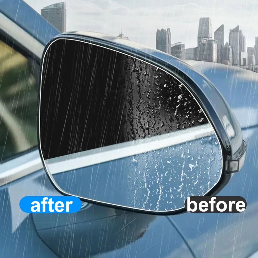 2 Pcs Fit For Xpeng GX Rear View Mirror Rainproof Film TUP Material Automotive Modification Supplies Improve Clarity Of Vision