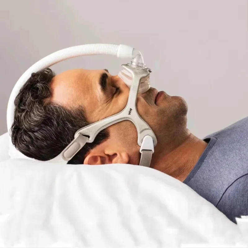 Wisp Minimal Contact Nasal Mask With Headgear SM/L/XL Three Nasal Cushions For Sleep Apnea Anti Snoring