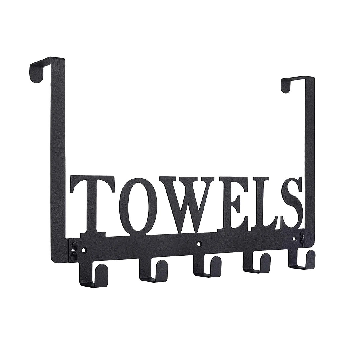 Over the Door Hooks Towel Rack Hanger for Bathroom Towel Holder ,Organizer Accessories and Decor