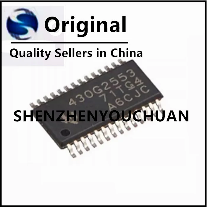 Chipset IC original, novo, MSP430G2553IPW28R, 430G2553, TSSOP28, 10-100 pcs