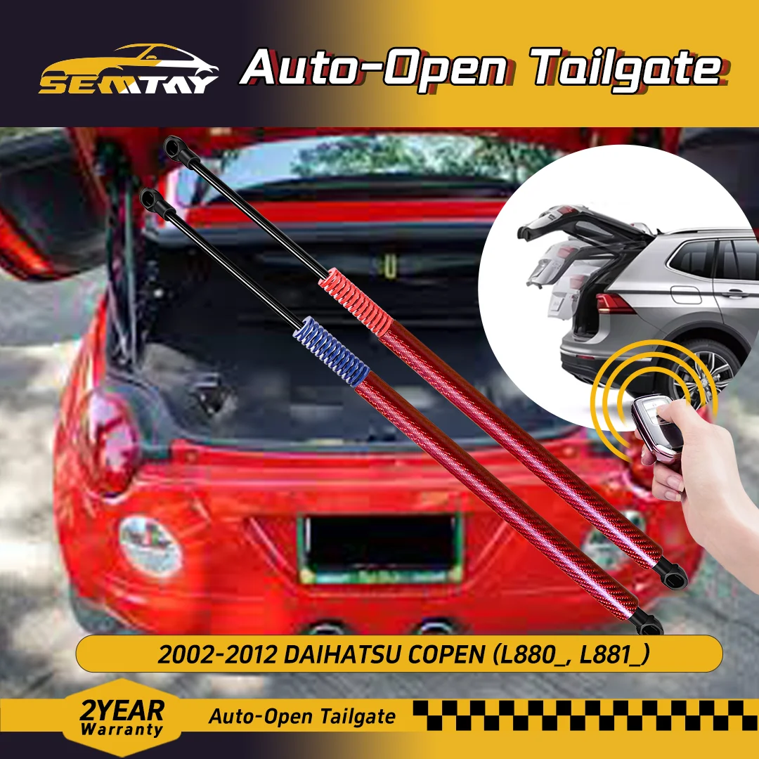 SEMTAY Automatic Lifting Trunk Struts with Spring for DAIHATSU COPEN (L880_, L881_) 2002-2012 Rear Tailgate Boot Lift Supports