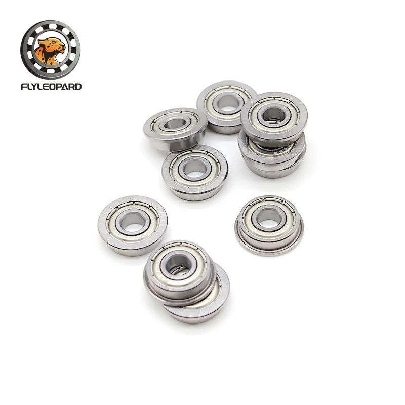 

10PCS F695ZZ Flange Ball Bearing ABEC-7 5x13x4 mm 3D Printers Parts Deep Groove Pulley Wheel Bearings