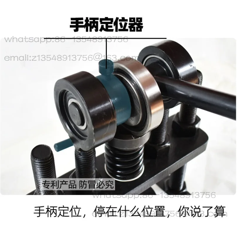 Manual die-cutting machine Small new leather rubber knife die stamping machine