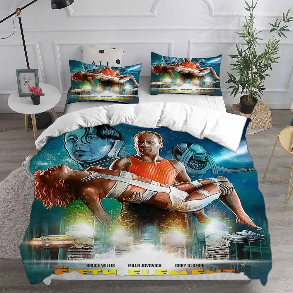 

Cartoon Elemental Duvet Cover Pillowcase Ember Bedding Set Adult Boy Girl Bedroom Decoration Children Single Double Size