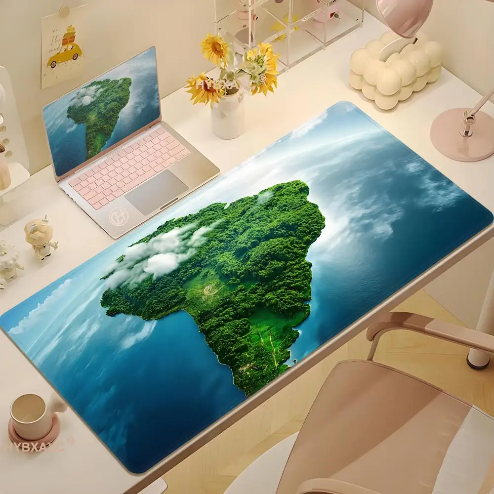 

Tropical Rainforest - Amazon Rainforest Pattern Mouse Pad, Non-slip and Waterproof, Gaming Mouse Pad HYBXAXC