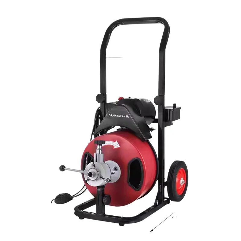 

Electric Pipe DredgingTool Automatic Drainage Pipe Dredging Machine Sewer Cleaning Machine 370W Sewer Dredging Device Customized