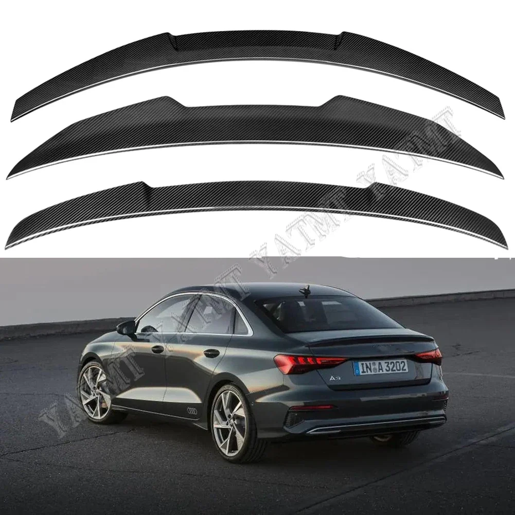 

Автомобильный спойлер из углеродного волокна для Audi A3 8V 2013 2014 2015 2016 2017 2018 2019 2020