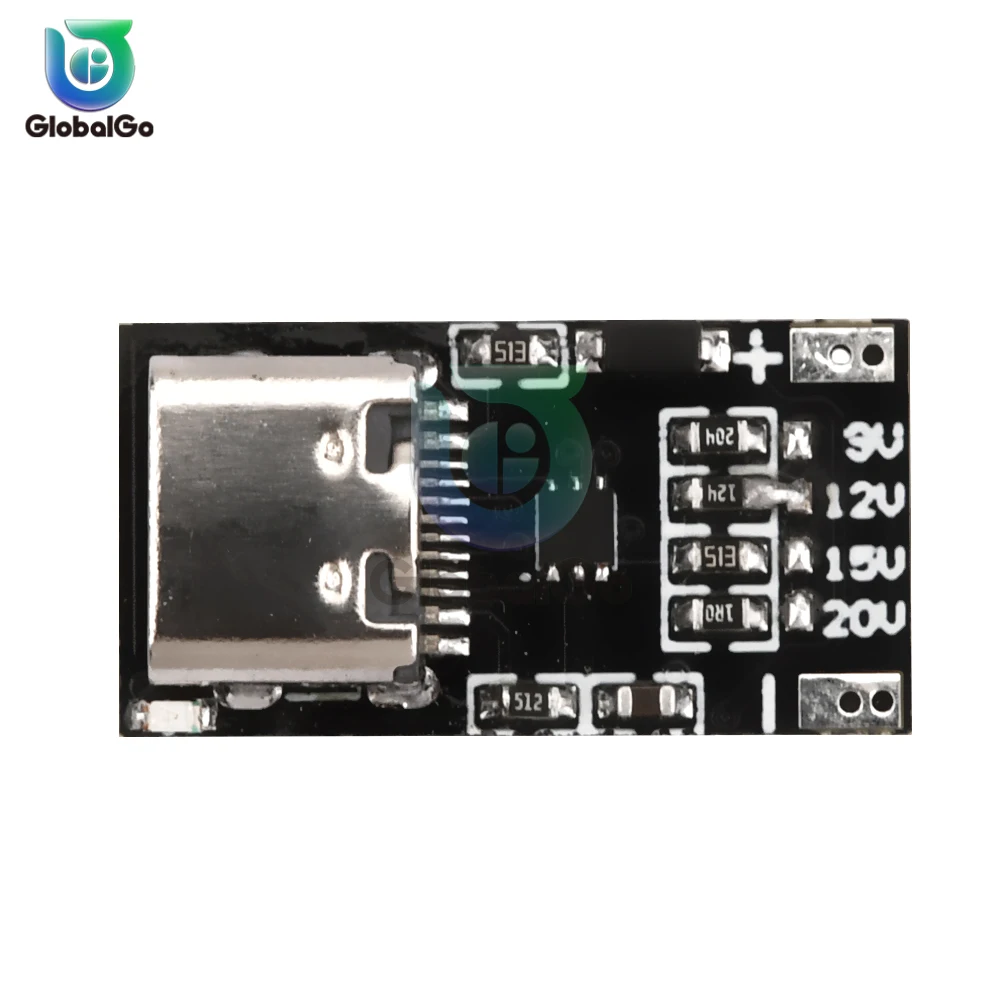 Tipo-C PD3.0/QC3.0/2.0 9V 12V 15V 20V Ricarica Veloce Trigger Polling Detector USB Boost Alimentazione Cambio Modulo Scheda Caricabatterie