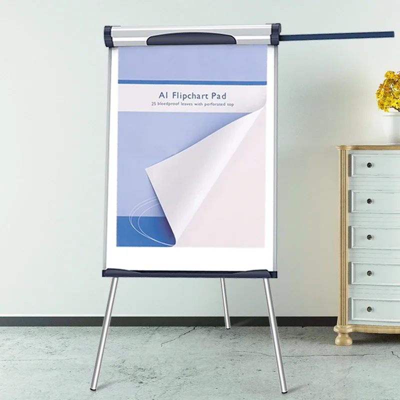 Poseidon hanging paper mobile whiteboard bracket tripod turning paper mobile blackboard holder magnetic whiteboard