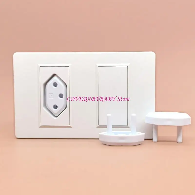 مجموعة من 10pcs حماة المقبس الكهربائي حارس إثبات الطفل مع ميزة مضمونة ضمان سلامة الطفل 4xBC #4
