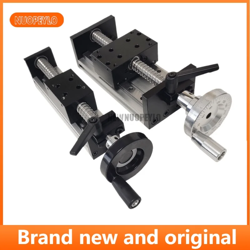 Brand new Transmission Ball Screw Linear Guide Slide Movement Module Containing The Hand Wheel Coordinate