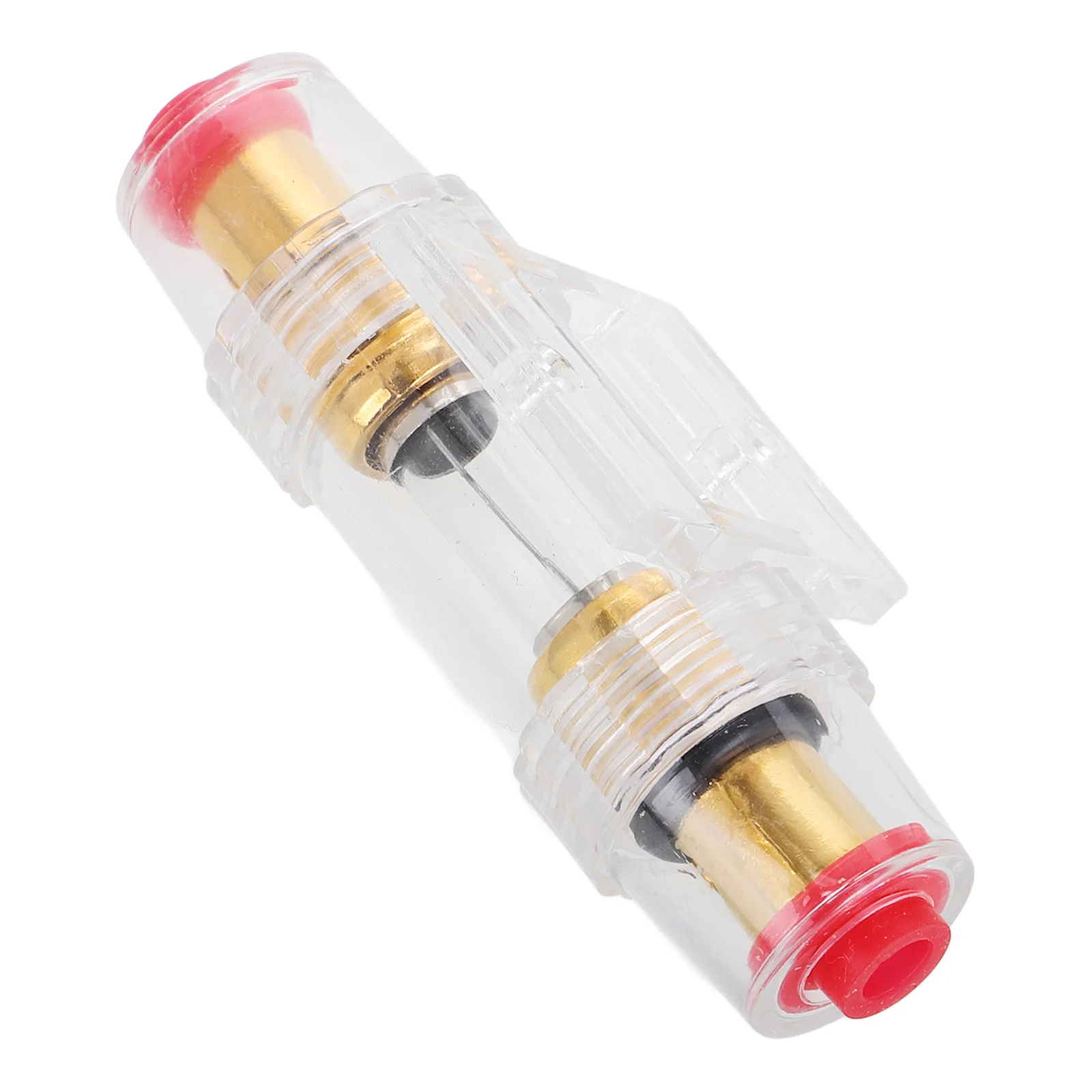 

Agu 80A Waterproof Inline Automotive Holder For Car Audio Systems Transparent Tube Design Amp Block Car Stereo Fuse Holder