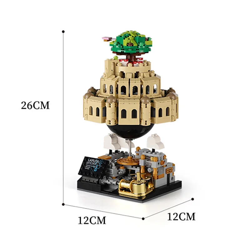 XINGBAO 05001 Castle In the Air Model DIY Toys Building Blocks Desktop Ornament Series Gift For Boys 1179Pcs