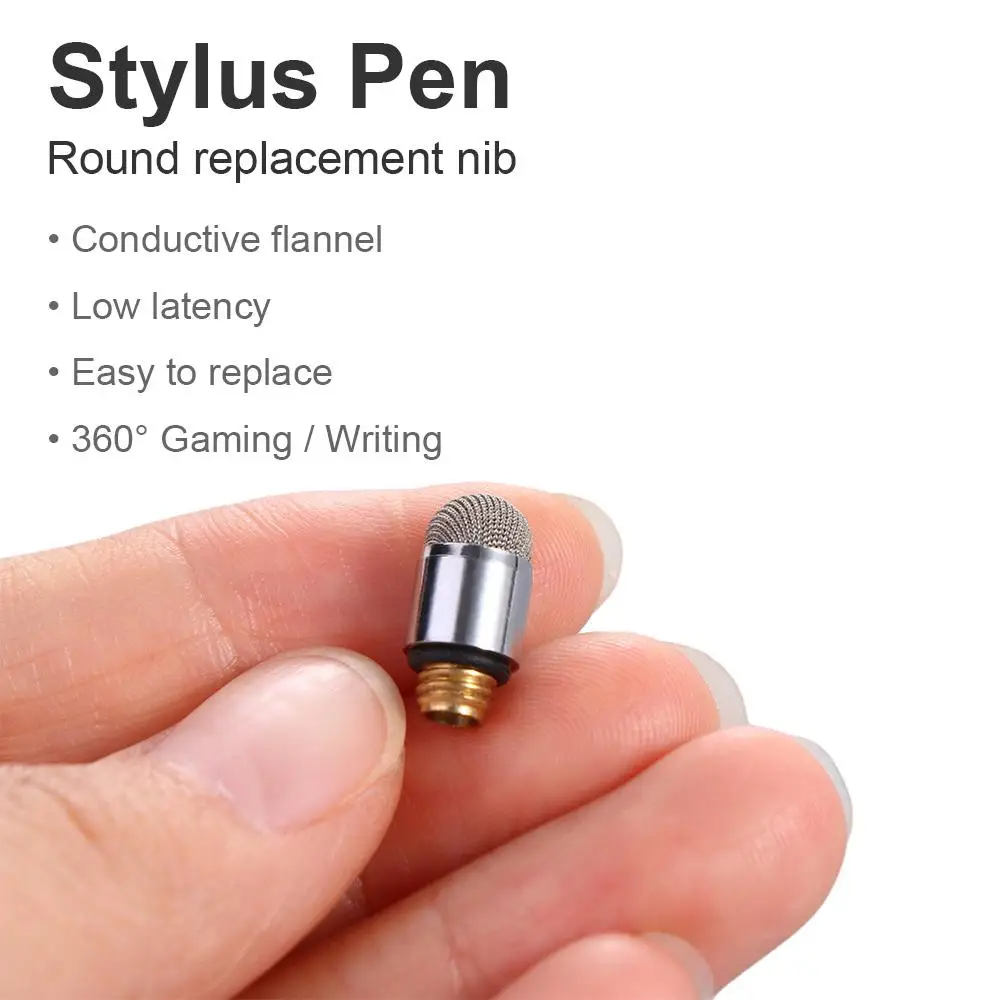 Tête de stylet tactile pour téléphone, pointes de stylet, pointes de stylet, pointes de stylet, pointes de stylet, pointes de stylo d'écran, pointes de stylo de tablette