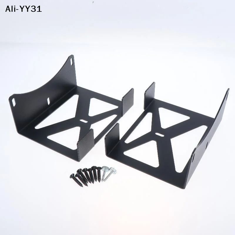 【Y】Desk Holder Mount Metal Construction Space Saving Design For Disc Digital Edition Console Home Gaming Desktop Organization