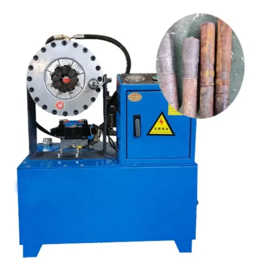 

Small Steel Pipe Shrinking Machine Double-Layer Hydraulic Greenhouse Tube Retraction Buckle Press for Agriculture