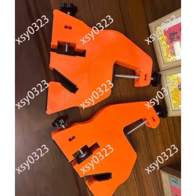 

Ski Snowboard Tune Holder Vise Clamp PETG Material 1 Pair for Waxing Edging