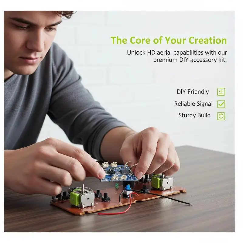 RC Plane Control Circuit Board High Performance Portable Drone Receiver Module For E88Pro Daily Maintenance
