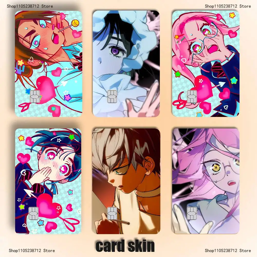 

Anime A-Alien S-Stages Card Stickers Credit Visa Debit Bank Charge Card Bus Metro Waterproof Sticker Decal Decoration