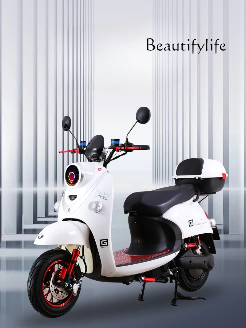 Women's Cute Small Battery Car 60 V72v Electric Toy Motorcycle Commuter Walking Sheep