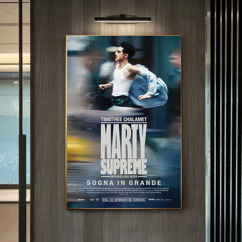 Movie Marty Supreme Posters Sports Movies Prints Canvas Painting Marty Supreme Wall Art Pictures Home Room Modern Decoration