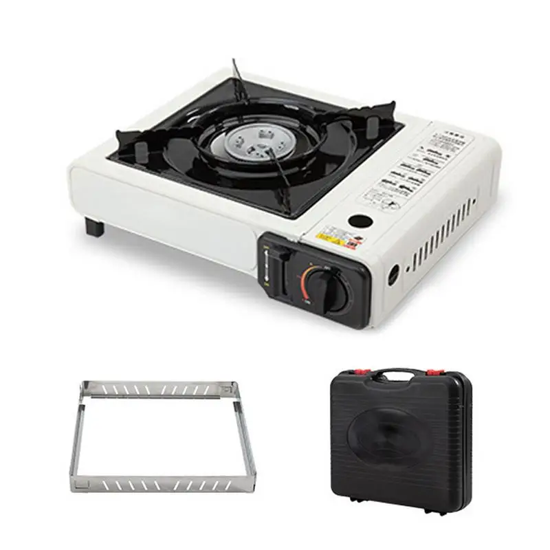 

Portable Camp Stove Outdoor Camping Stove Anti-Slip Heater with Even Heat Distribution for Cooking Survival Kitchen Campfire