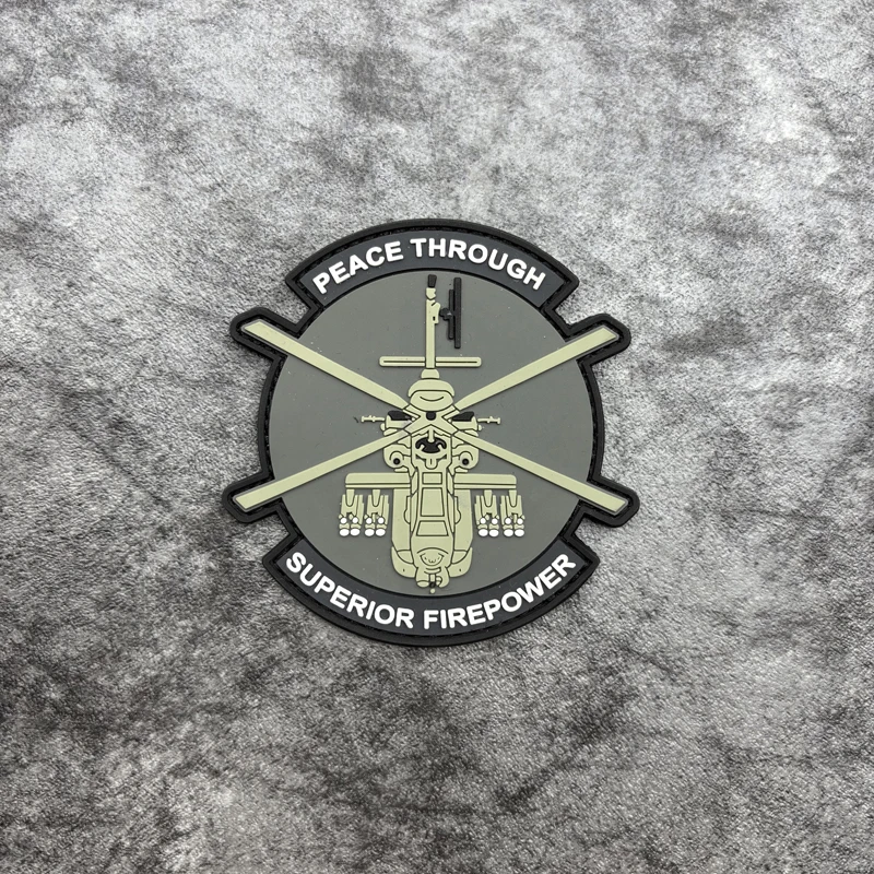 A Fighter Jet Pattern Pvc Patch, Soft Rubber Badge, with Hook and Loop Backing, Suitable for Bags, Backpacks, Vests, and Clothing Decoration Stickers, Embroidered Patch