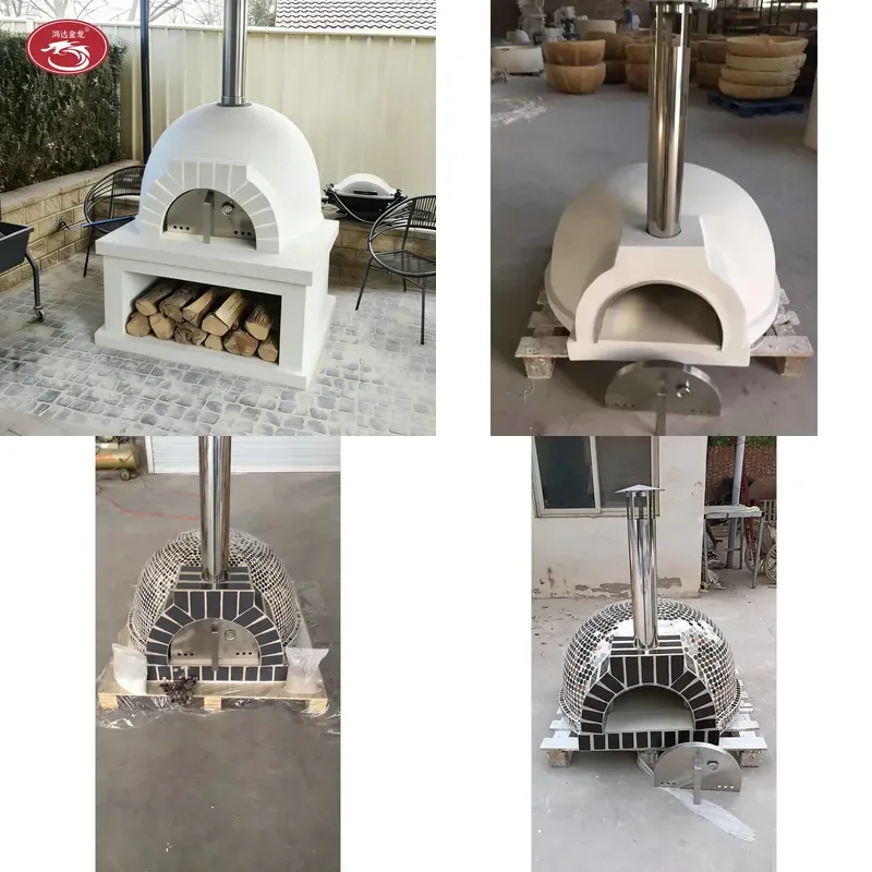 2026CE Italian Industrial Manufacturer Build in Pizza Oven Out Door Brick Wood Fired Oven Price for Home Use