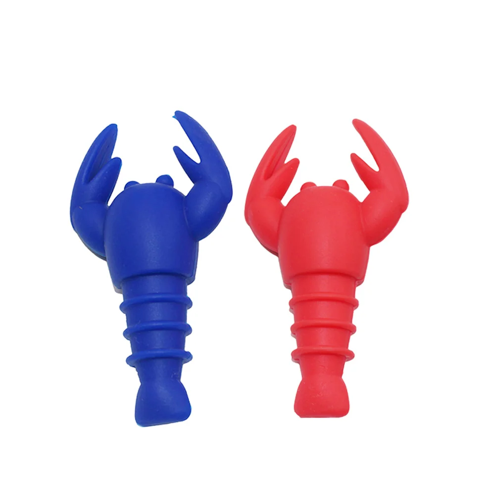 

4Pcs Bottle Stoppers for Wine Reusable Silicone Seal Plug Fit Most Bottle Types Bar Kitchen Organizer Portable Design