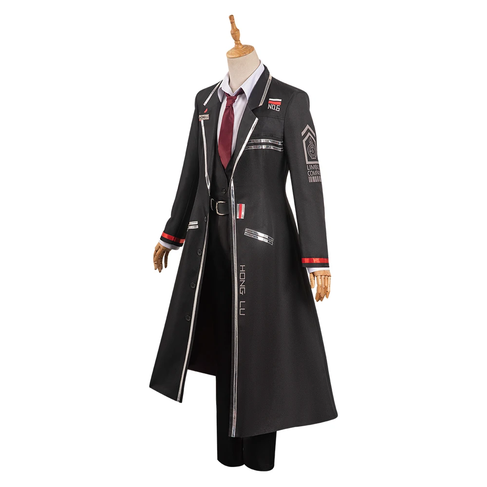 Gioco Limbus Company HongLu Cosplay Costume da uomo pantaloni maschili cappotto abiti gioco di ruolo Set Halloween Carnival Party travestimento