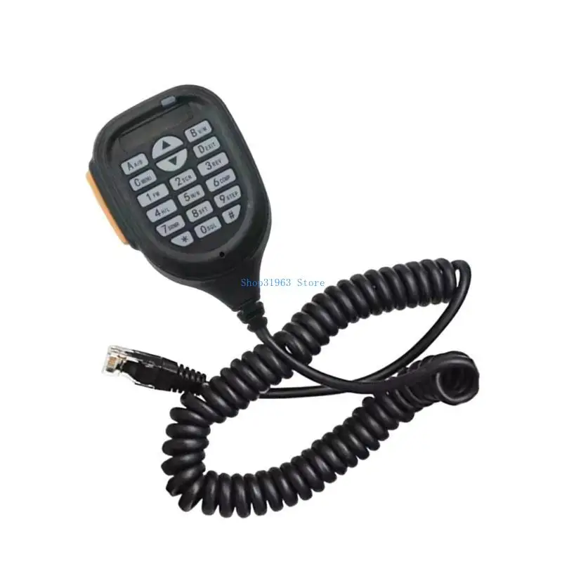 L4MA Multifunction Hand Microphone Stable Performances Radio for In Vehicle Two Way Radio