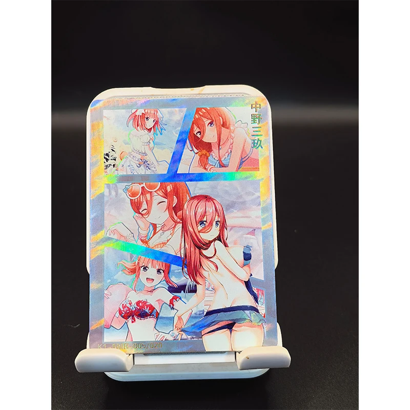 Goddess Story DIY homemade Hot stamping card Ram Yuuki Asuna Nakano Miku Nakano Itsuki Kitagawa Marin boy Toy Birthday  gifts