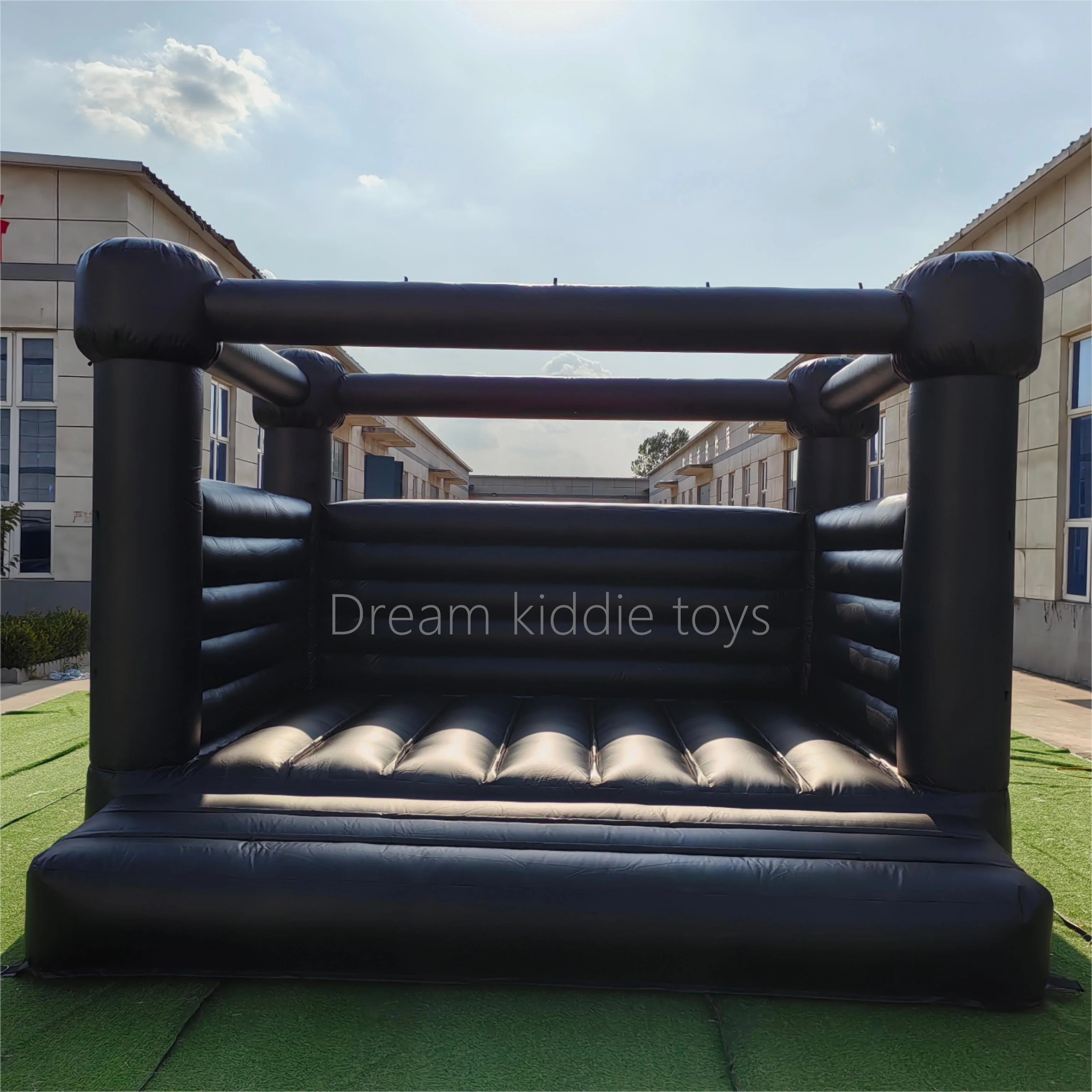 

New Bounce House Black Castle PVC Material Wedding Bouncy House Adult Moon Bouncer