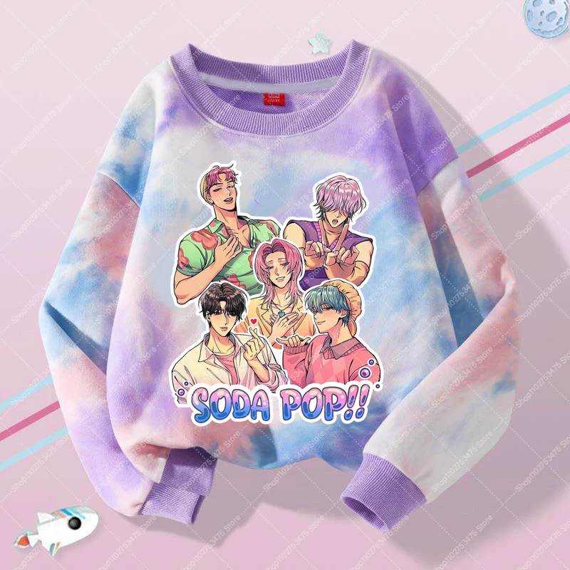 KPop شيطان الصيادين الفتيات الكرتون لطيف البلوز الاطفال طويلة الأكمام أعلى ربيع الخريف عارضة قميص العرق الأطفال الملابس البلوز