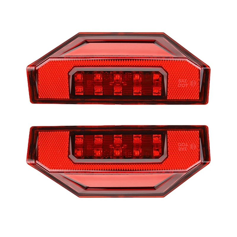 1 Pair Tail Light For Polaris Ranger XP 570 900 General 1000 PRO Ranger Crew Brake Light 2412774 2411866