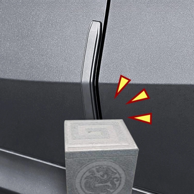 

Для Geely Galaxy E5 дверная полоса для предотвращения столкновений, защитная полоса от царапин, защита от натирания, модифицированные товары для интерьера