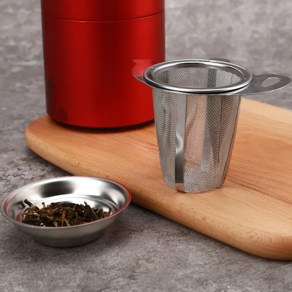 

Stainless Steel Tea Strainer Infuser Fine Mesh Filter Teapot Loose Leaf Kitchen Bar Easy Clean