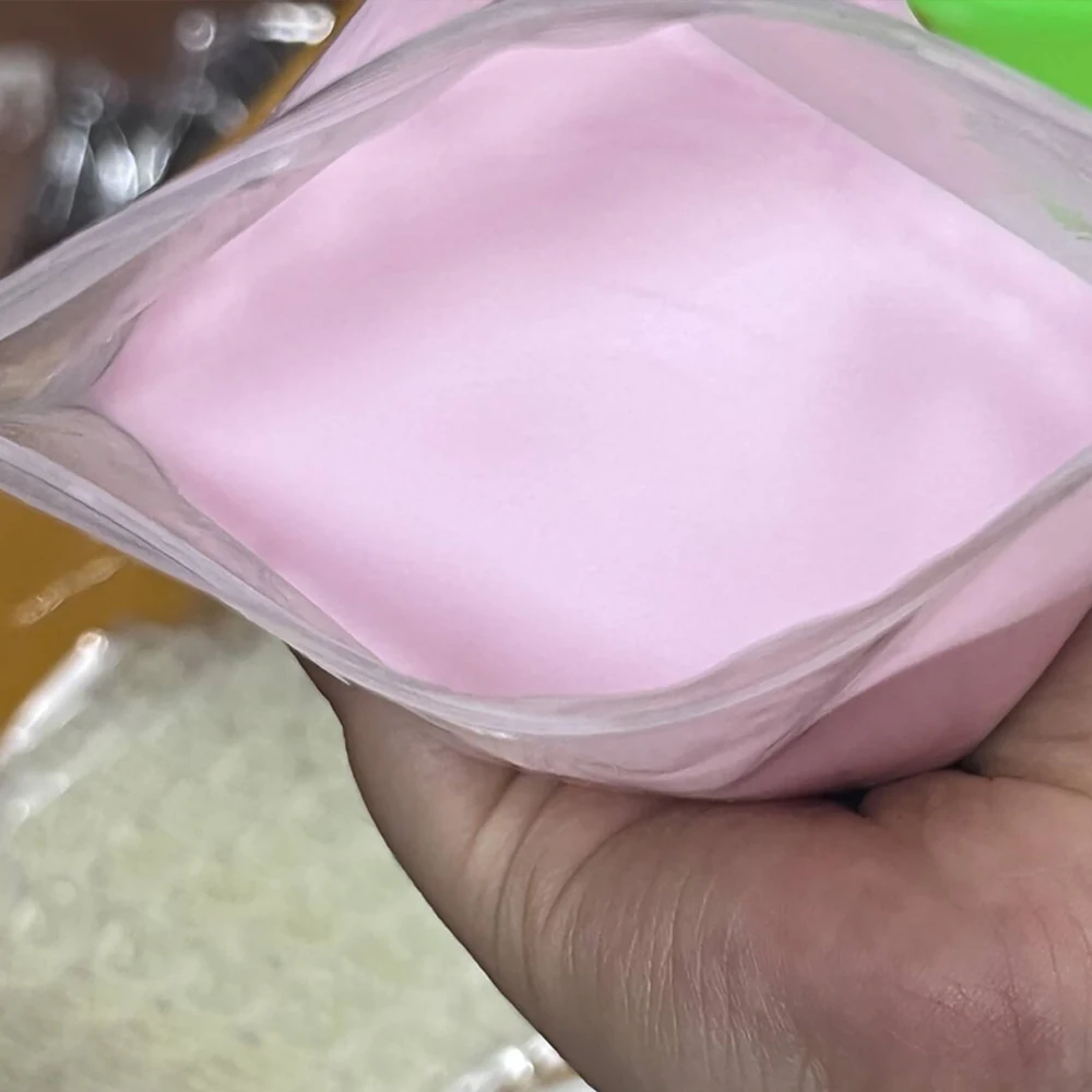 1 キロピンクネイルアクリルパウダープロフェッショナル 3in1 エクステンション/構築/浸漬固体クリスタルパウダー DIY 顔料爪彫刻用