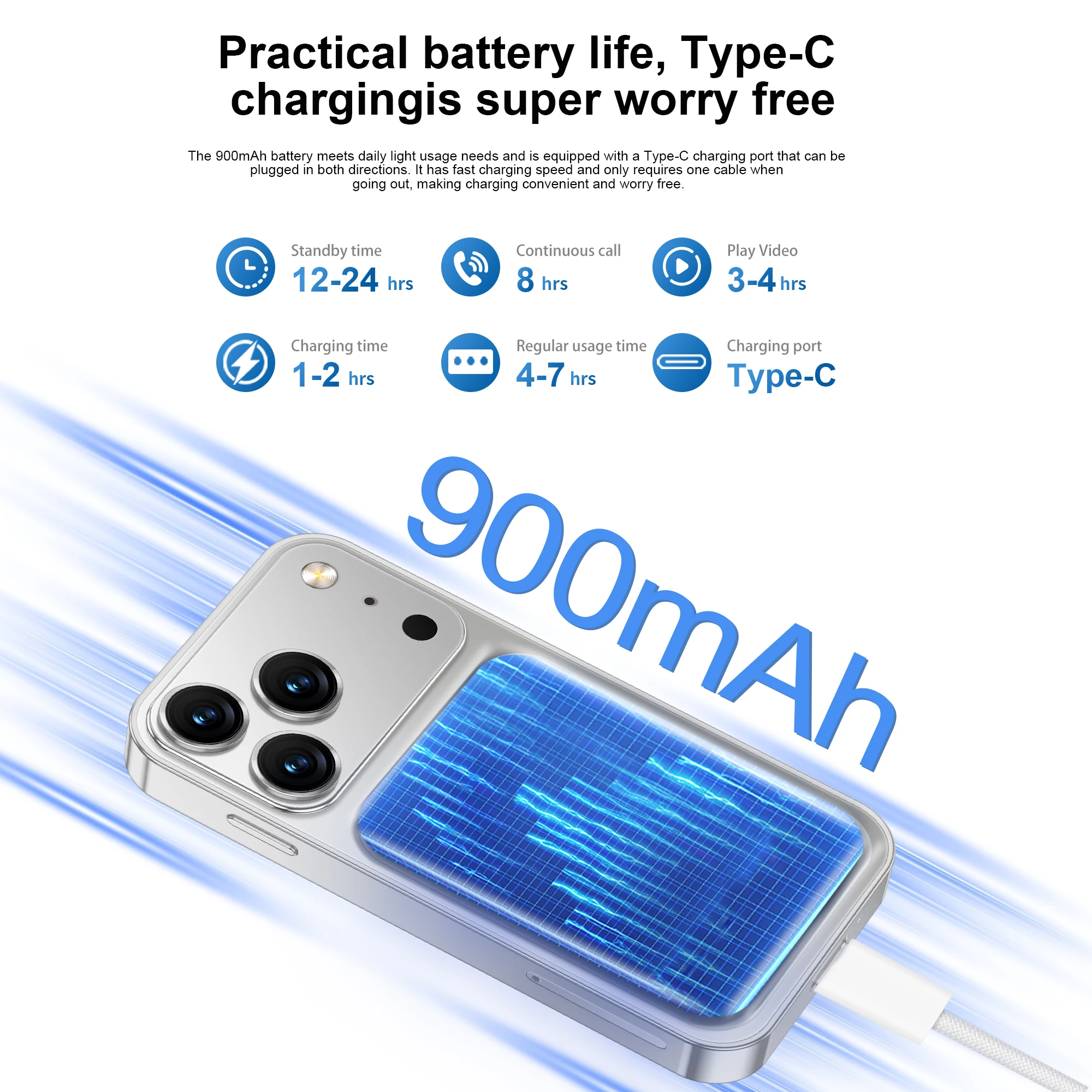 SERVO 18SE mini Smartphone Android 8.1 3G WCDMA Dual SIM Standby 3.0-inch Display Screen 2GB RAM+16GB Play Store mobile phones
