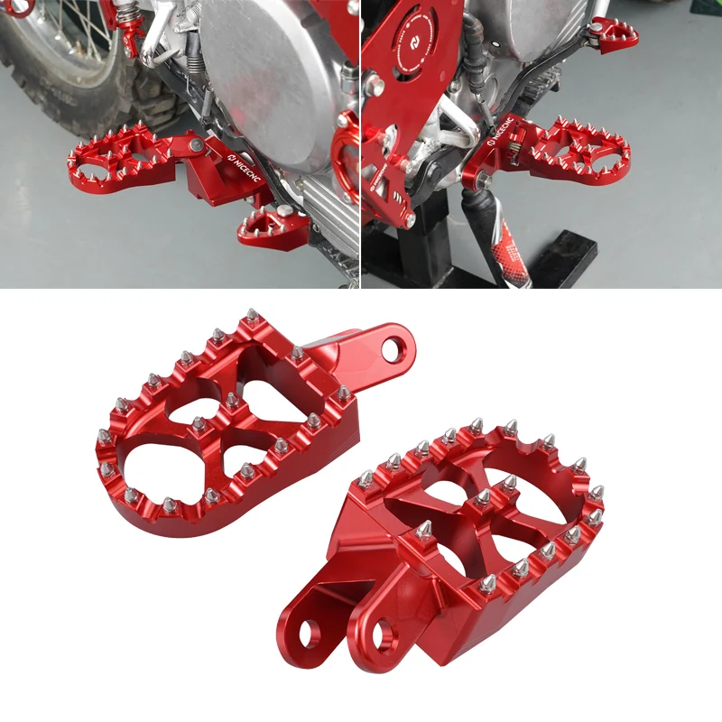 

NICECNC For Honda XR650L 1993-2025 57mm Foot Pegs FootRest XR250R XR400R XR600R XR650R CR80R CR85R CR80RB CR85RB Expert