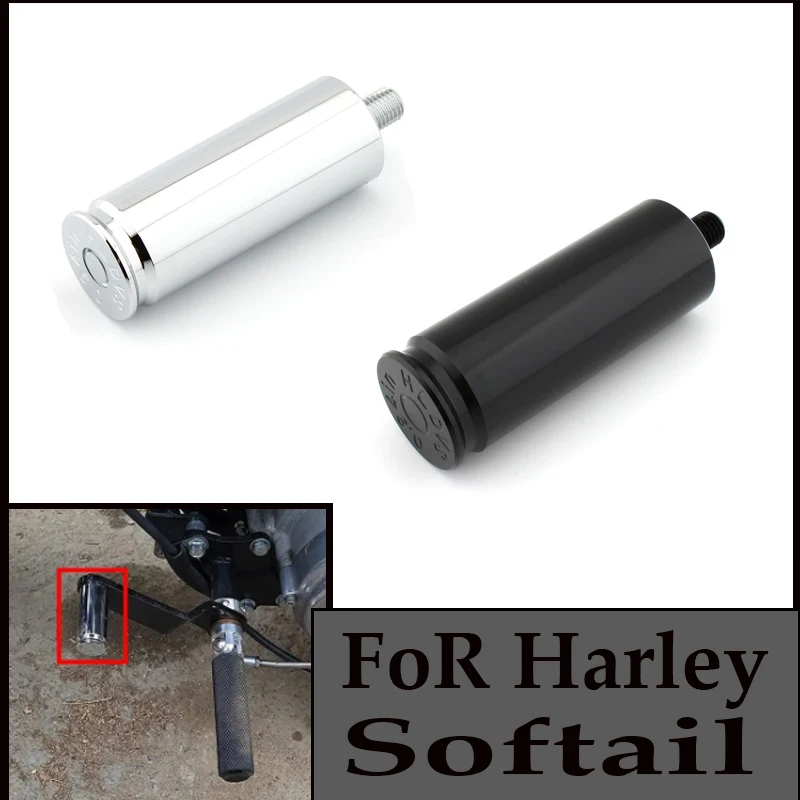 

FoR Harley Sportster 883 1200 Dyna Fat Bob Breakout Softail Touring Motorcycle Shift Gear Lever Shifter Peg Foot Pegs Aluminum